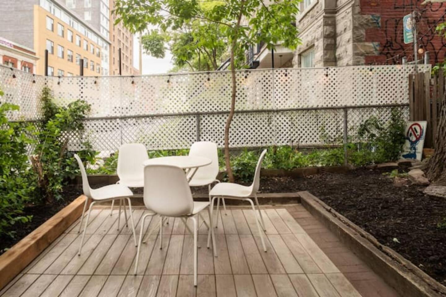 몬트리올 Heart Of Mtr For Memorable Experience 7Minmetro 2 Backyard Fully Equipped 빌라 외부 사진